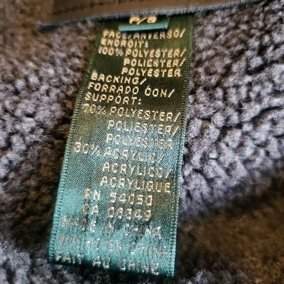 Ralph Lauren micro fleece sueded jacket - Picture 7 of 7